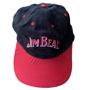 Vintage Jim Beam Whiskey Bourbon Hat Embroidered